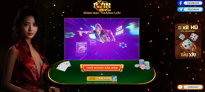 iWin - Cổng game bài đổi thưởng đẳng cấp hàng đầu