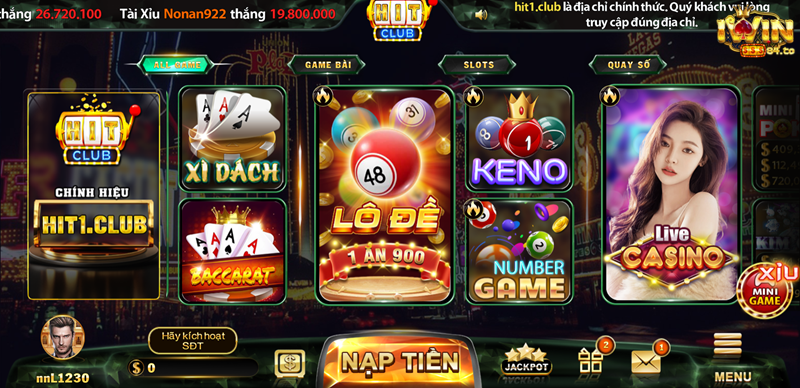 Hướng dẫn cách truy cập game bài Baccarat Iwin