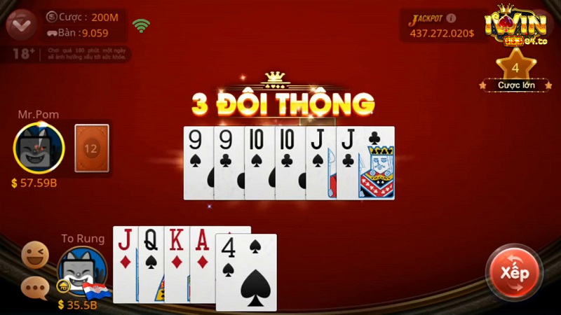 Luật chơi game bài tiến lên miền nam
